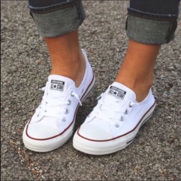 Converse Shoes - “BRA” LACE🍦CREAM CONVERSE Shoreline Slip-On
